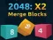 ゲーム2048: X2 ブロックをマージオンライン