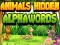 ゲーム隠された動物アルファワードオンライン