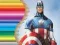 ゲームキャプテン・アメリカのぬりえオンライン