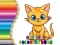 ゲームかわいい猫の塗り絵オンライン