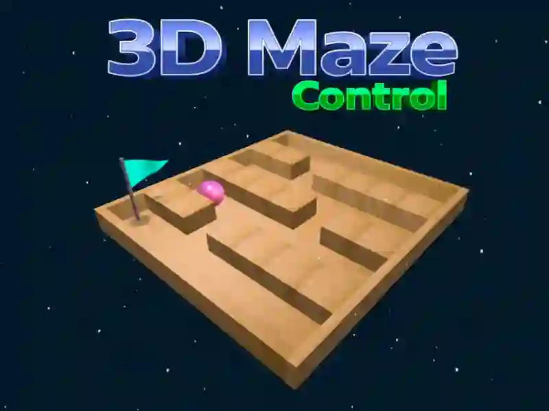 ゲーム3D迷路コントロールオンライン