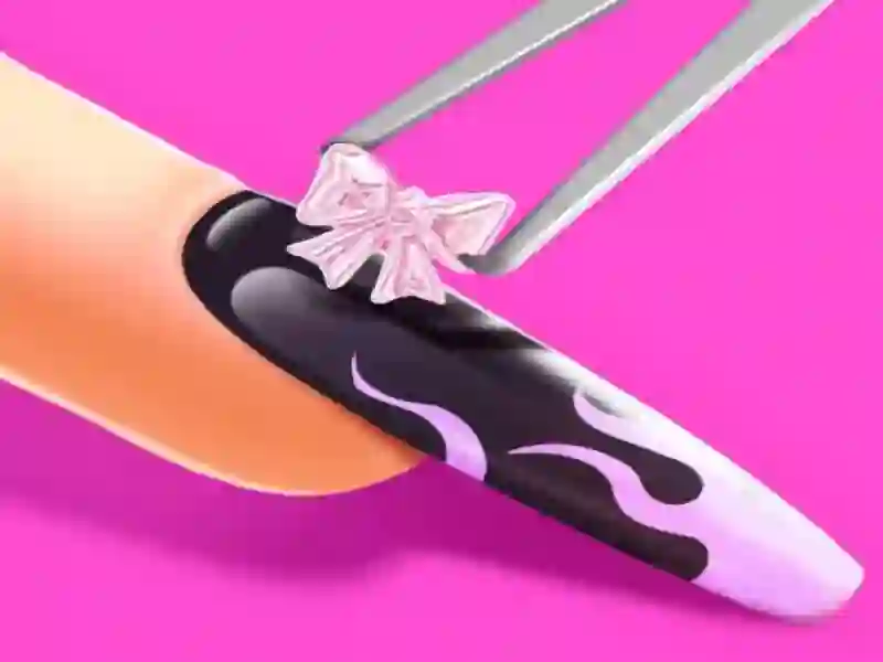 ゲーム3Dアクリルネイル：ネイルアートゲームオンライン