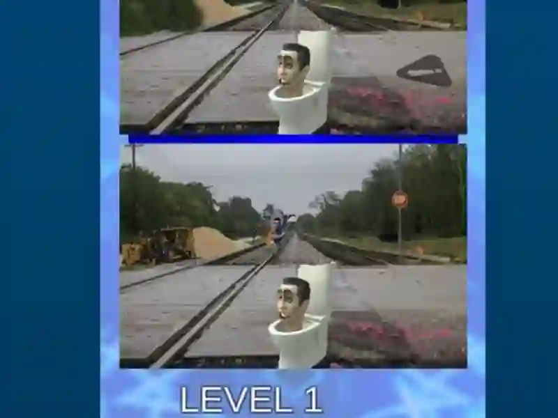 ゲームSkibidiトイレ5つの違い2オンライン