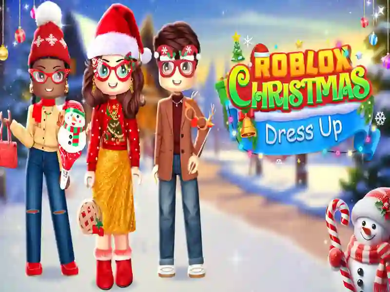 ゲームRobloxクリスマスドレスアップオンライン