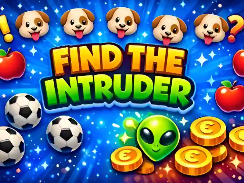 ゲーム侵入者を見つけようオンライン