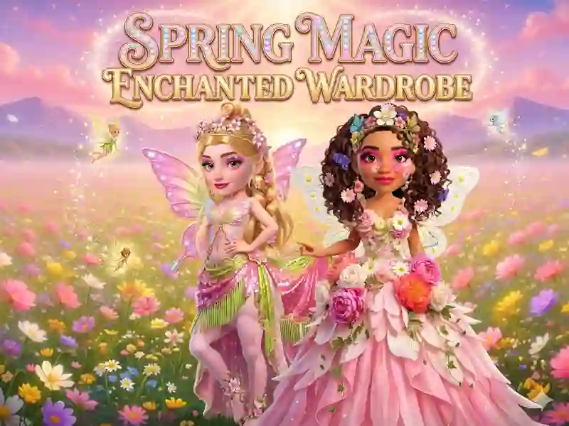 ゲームSpring Magic Enchanted Wardrobeオンライン