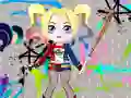ゲーム可愛いハーレイ・クィンのドレスアップオンライン