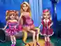 ゲーム魅力的な双子の春のキャンプオンライン