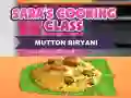 ゲームサラの料理教室：マトンビリヤニオンライン