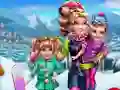 ゲーム双子の冬の楽しみ！オンライン