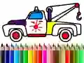 ゲーム学校に戻る:トラックの塗り絵オンライン ゲーム学校に戻る:トラックの塗り絵オンライン