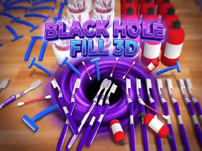 ゲームBlack Hole Fill 3Dオンライン