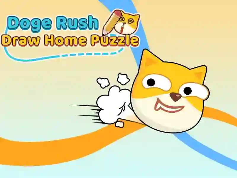 ゲームDoge Rush Draw Home Puzzleオンライン