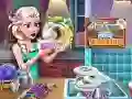 ゲーム氷の女王の皿洗いオンライン ゲーム氷の女王の皿洗いオンライン