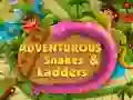 ゲーム冒険的なヘビと階段オンライン