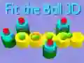 ゲームボールをフィットさせる 3Dオンライン