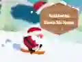 ゲーム雪崩サンタスキークリスマスオンライン