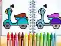 ゲームかわいい自転車の塗り絵オンライン ゲームかわいい自転車の塗り絵オンライン
