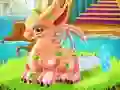 ゲームかわいいドラゴンの回復オンライン