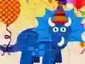ゲーム恐竜パーティージグソーオンライン