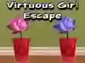 ゲーム徳のある少女の脱出オンライン
