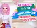 ゲーム私と一緒に準備しよう #インフルエンサー学校の服装オンライン ゲーム私と一緒に準備しよう #インフルエンサー学校の服装オンライン