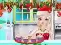 ゲーム姉妹プリンセスクリスマスカップケーキメーカーオンライン