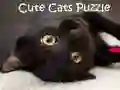 ゲームかわいい猫のパズルオンライン