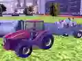 ゲーム3D市トラクターゴミシムオンライン