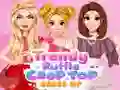 ゲームトレンディなフリルクロップトップドレスアップオンライン ゲームトレンディなフリルクロップトップドレスアップオンライン