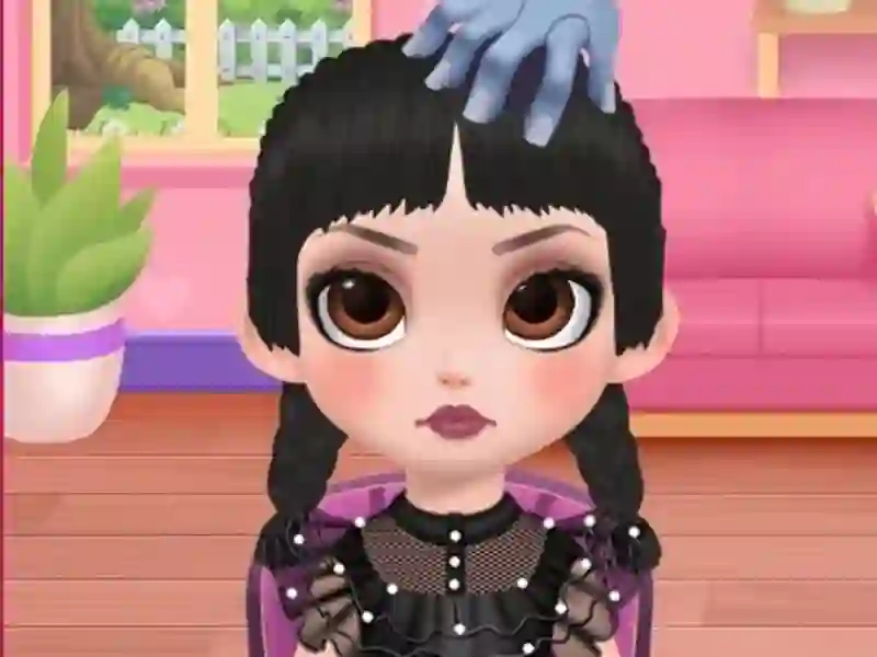 ゲームヘアサロンとドレスアップガールオンライン