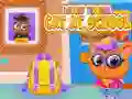 ゲーム愛らしいバーチャルキャット学校でオンライン