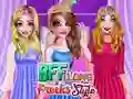 ゲーム親友：ロングドレススタイルオンライン