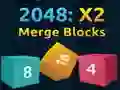 ゲーム2048: X2 ブロックをマージオンライン