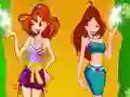 ゲーム花とフローラのドレスアップオンライン