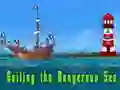 ゲーム危険な海を航海するオンライン