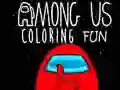 ゲームAmong Us 塗り絵の楽しみオンライン