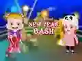 ゲームベビーヘイゼル: 新年パーティーオンライン