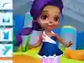 ゲーム人魚紙人形のドレスアップオンライン