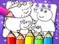 ゲームペッパピッグの塗り絵オンライン ゲームペッパピッグの塗り絵オンライン