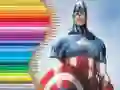 ゲームキャプテン・アメリカのぬりえオンライン ゲームキャプテン・アメリカのぬりえオンライン