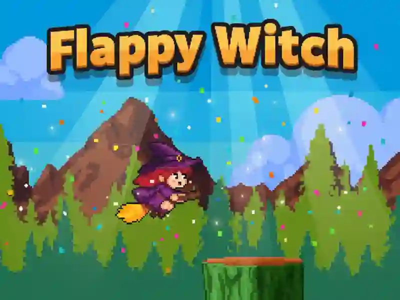 ゲームFlappy Witchオンライン