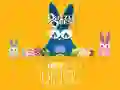 ゲームハッピーイースターパズルクエストオンライン