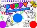 ゲーム子供のための子犬の塗り絵オンライン