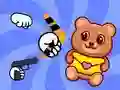 ゲームぬいぐるみを打ち負かせオンライン