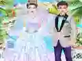 ゲーム凍ったウェディングドレスオンライン