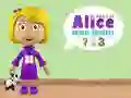 ゲームアリスの動物の数の世界オンライン