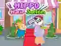 ゲームカバのヘアサロンオンライン