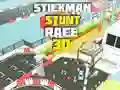 ゲームスティックマンスタントレース3Dオンライン