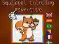 ゲームリスの塗り絵冒険オンライン